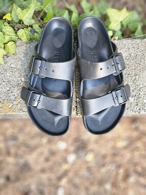 Birkenstock Arizona Double-Buckle Slide Sandals